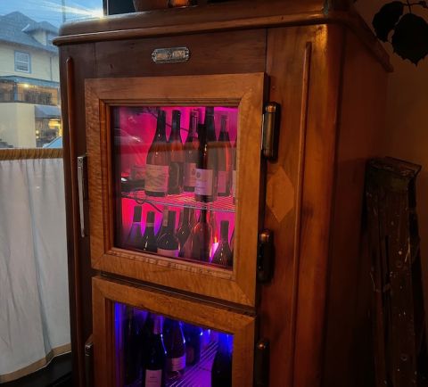 Old fridge at Heavenly Creatures, Portland