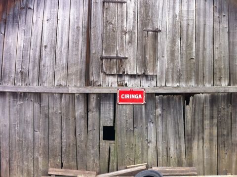 Domaine Ciringa - the door of the old winery