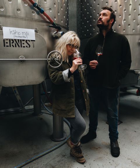 Helen Masters and Ben Trinick of Ata Rangi