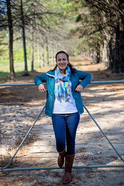 Natasha Williams and gate