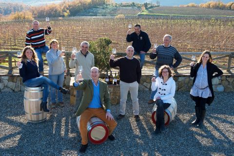 The team at Rocca di Montegrossi