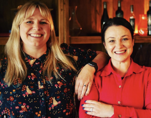 Alexandra Haselich and Elena Brooks