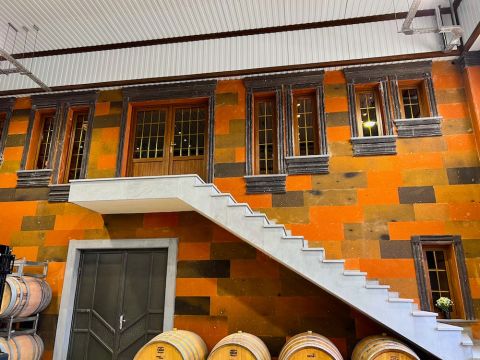 Noah of Areni - the arrestingly cubist orange winery