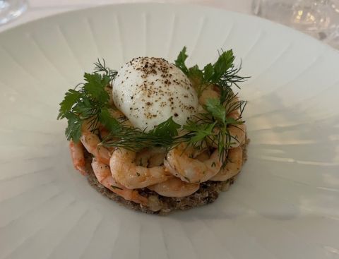 C Nielsen prawn and egg