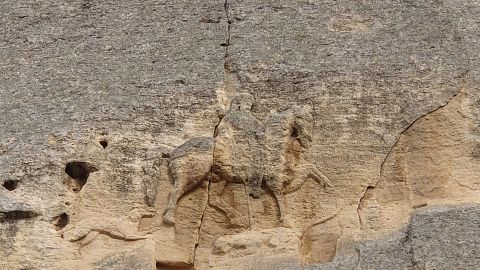 the Madara Rider, a UNESCO-listed bas-relief dating from the early eighth century