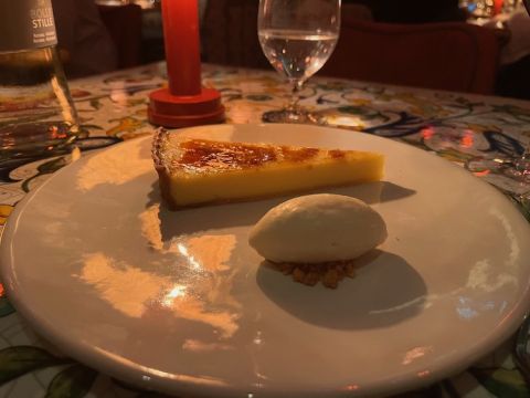 Dear Jackie lemon tart