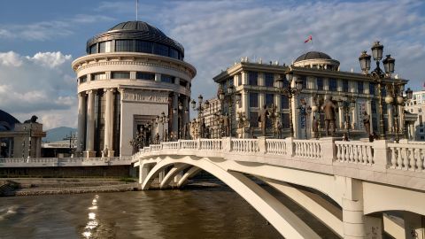 A bridge in Skopje