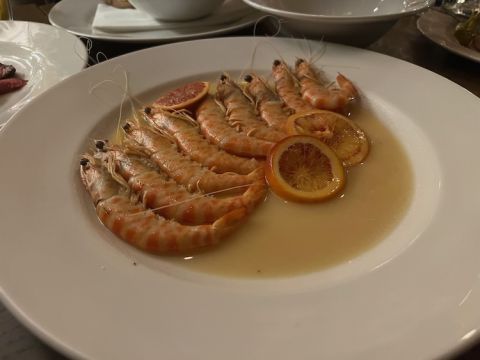 Sanlucar prawns at Chapel Market Kitchen