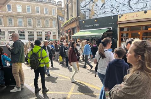 Camille exterior in Stoney Street, London