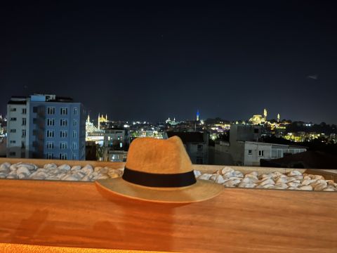 Istanbul by night from Neolokal