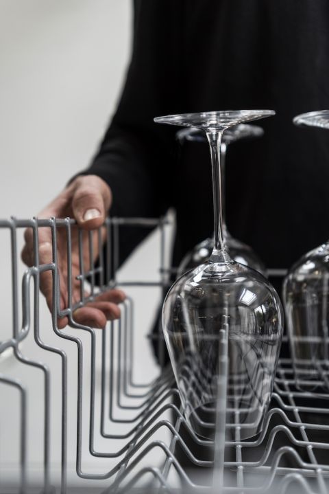 Precision glasses in dishwasher