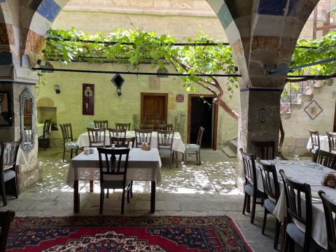 The Old Greek House courtyard