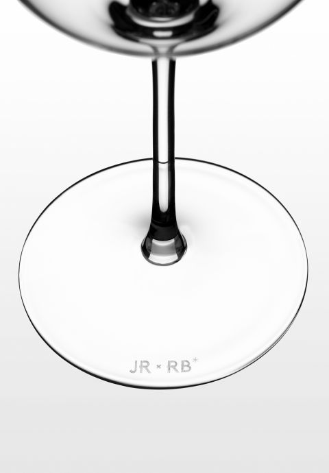 Precision glass - foot showing asterisk