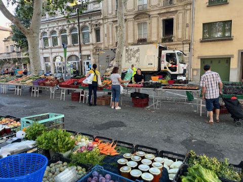 Carcassonne market