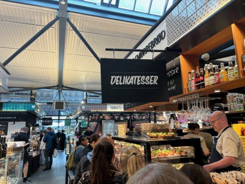 Copenhagen food market