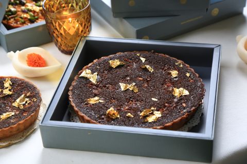 Indian Accent treacle tart