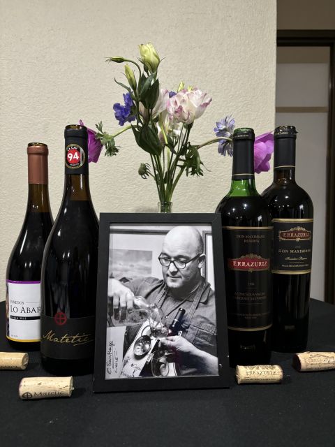 Rodrigo Pica surrounded by Don Max and favourite bottles