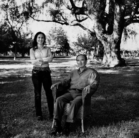 Nicolas Catena Zapata with Laura Catena