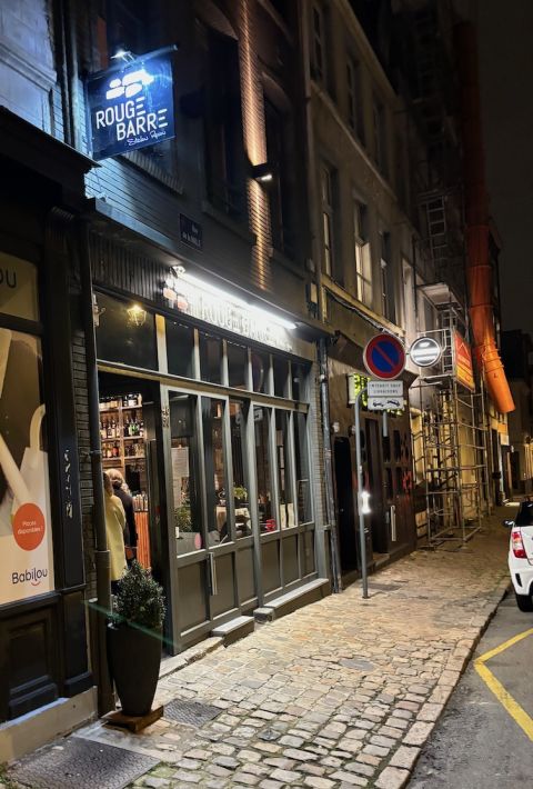 Rouge Barre at night