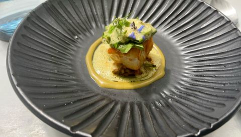 John Dory on risotto at Dede in Ireland