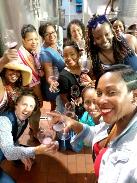 Happy attendees at one of Varnado's wine retreats