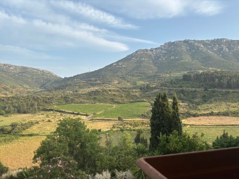 The view from Auberge de Vigneron