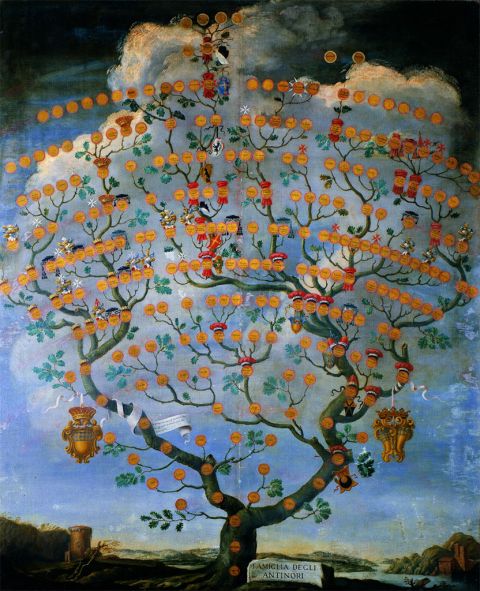 Antinori family tree