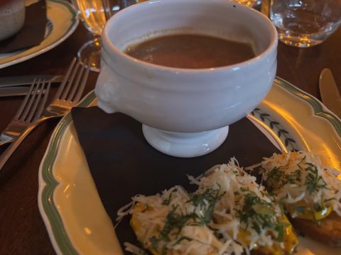 Les 2 Garcons fish soup