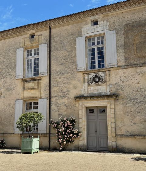 Main doorway into Ch d'Yquem