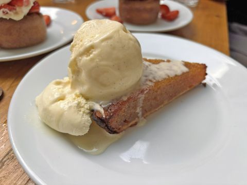 treacle tart at Rake