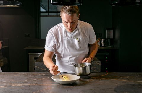 George Boarer head chef at etch