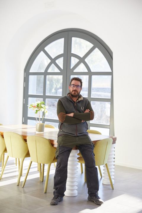 Matthew Argyros of Argyros Winery in Santorini