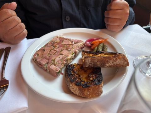 French House ham hock terrine