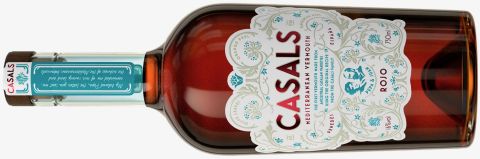Casals vermouth bottle