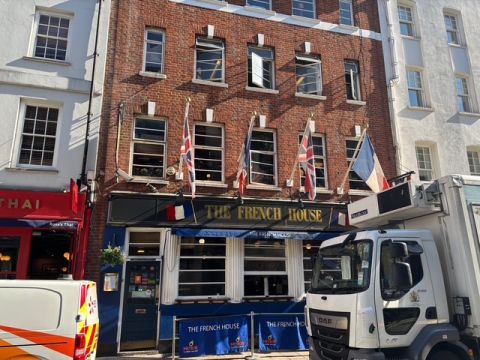 The French House, Soho, London exterior
