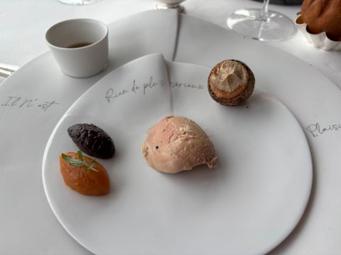 foie gras dish at Tour d'Argent