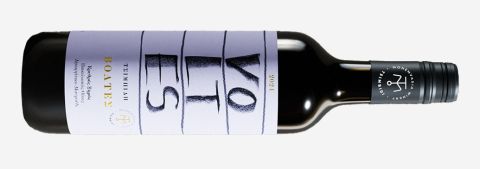 Voltes red bottle shot