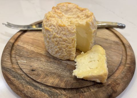 Langres on cheese board