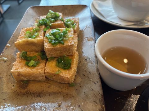 Tofu at Cafe Zho