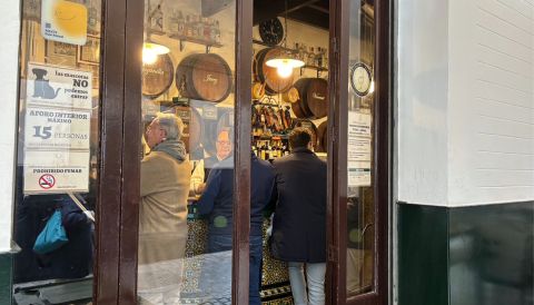 sherry bar Manolo Cateca, Seville