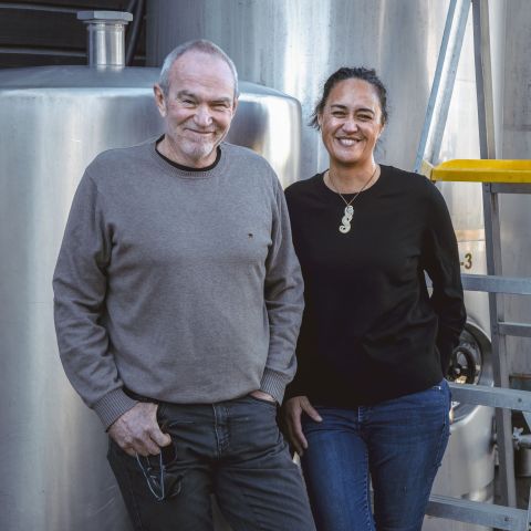 Greywacke Winemakers_Kevin Judd & Richelle Tyney by Richard Briggs Photos
