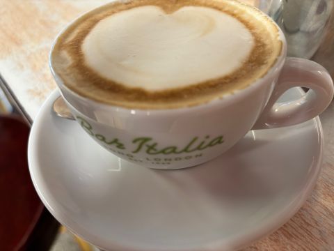 Bar Italia cappuccino
