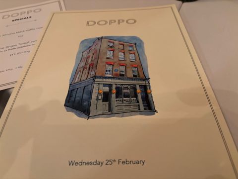 Doppo menu