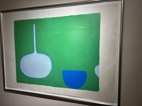 William Scott painting at Ballymaloe