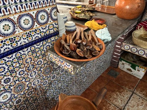 Tangier wooden spoons
