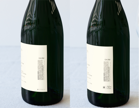 Old Vine registry seal on bottles