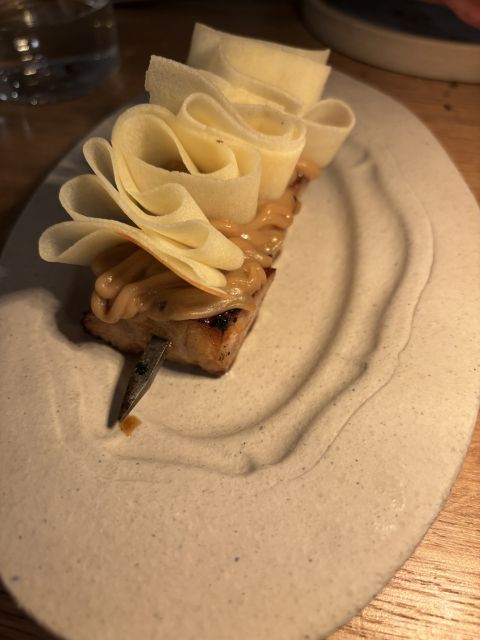 pork with apple and star-anise ketchup at Wild