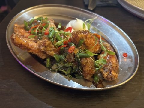 Chicken wings Kra Pao XO Kitchen