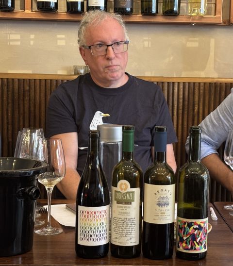 Douglas Wregg of Les Caves de Pyrène at Saperavi Social