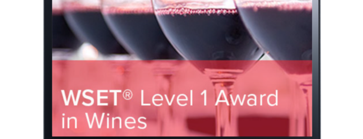 WSET Level 1 Award in Wines - Online Course